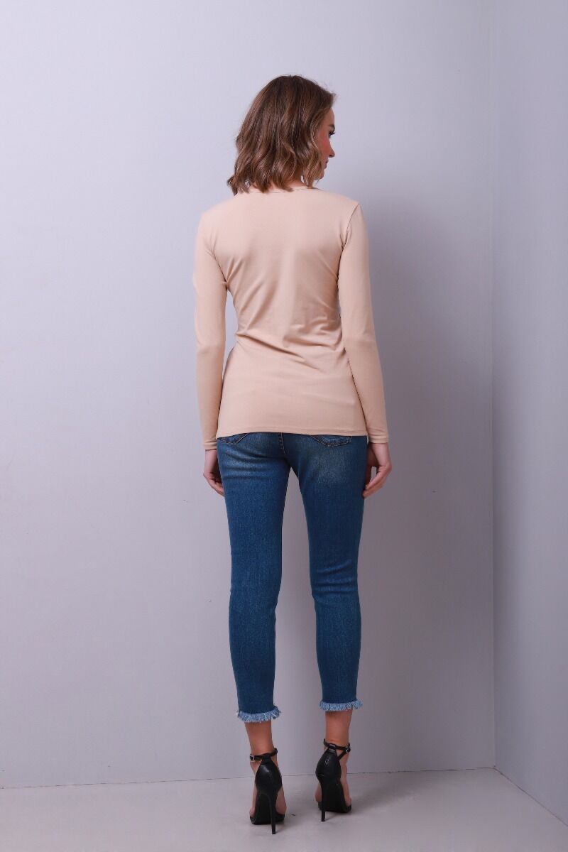 Long Sleeves  Basic Top